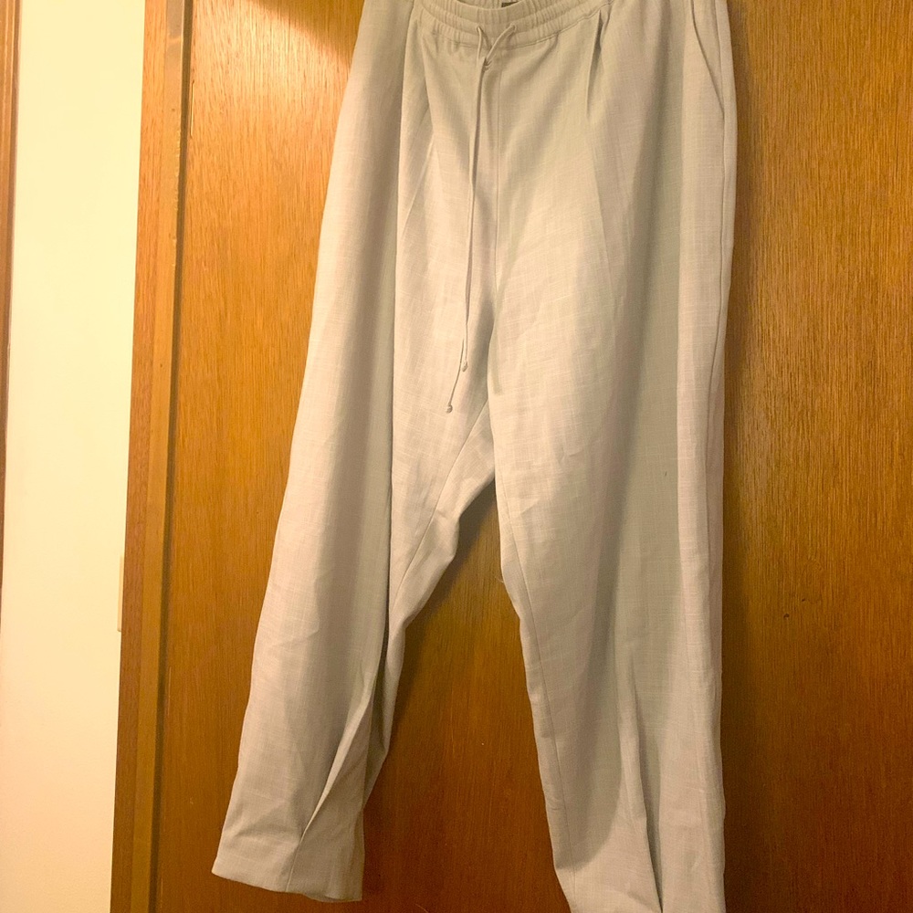 Flare and tapered ankle dress pants